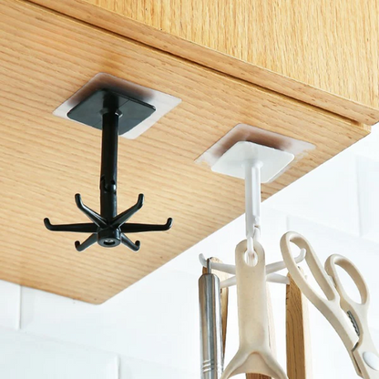 Sollievo 360° Rotating Self-Adhesive Utility Hook