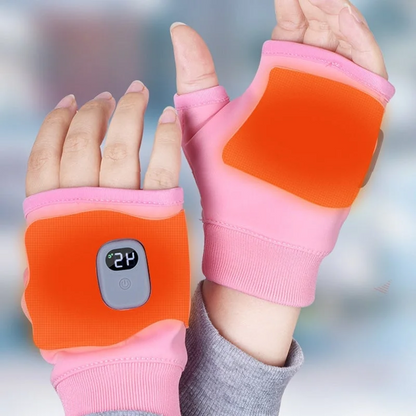 Sollievo Rechargeable Heated Fingerless Gloves