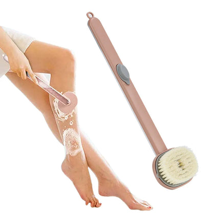 Sollievo Long Handle Back Scrubber for Shower
