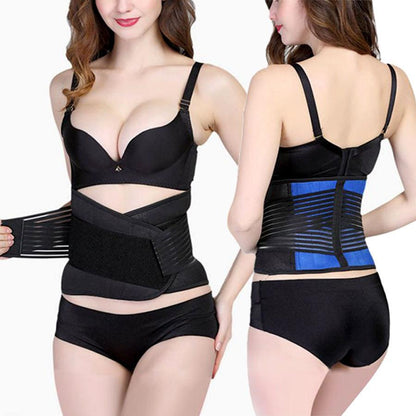 Double Pull Adjustable Lumbar Support Belt - The Natural Posture