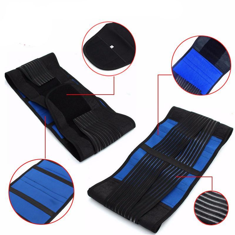 Double Pull Adjustable Lumbar Support Belt - The Natural Posture