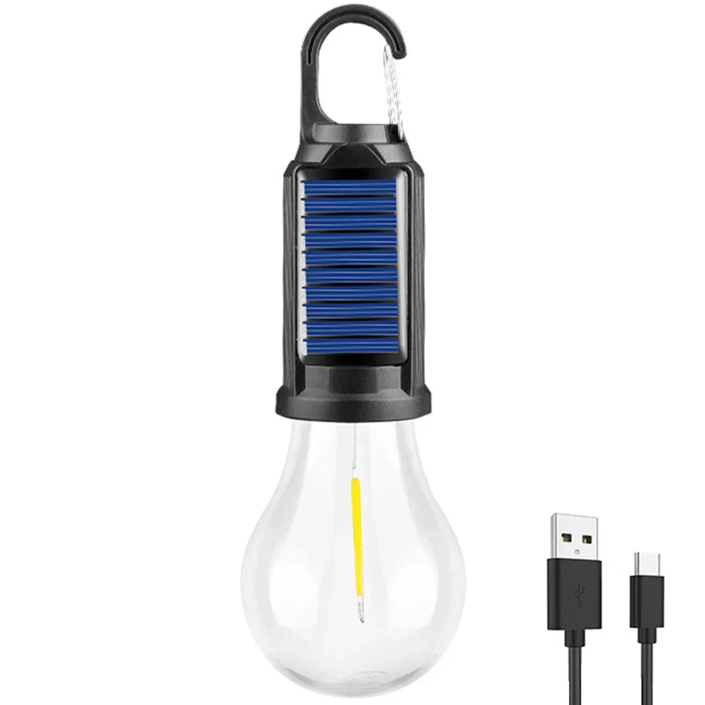 Sollievo Solar Rechargeable Hooked Camping Lantern