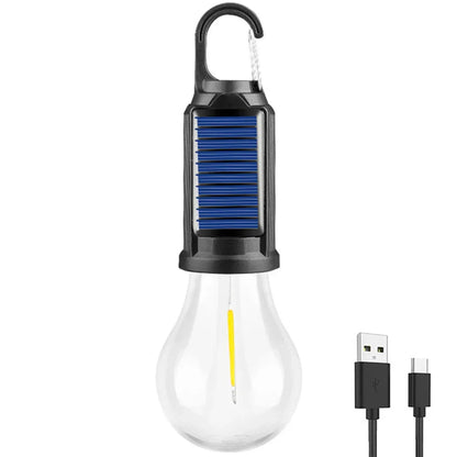Sollievo Solar Rechargeable Hooked Camping Lantern