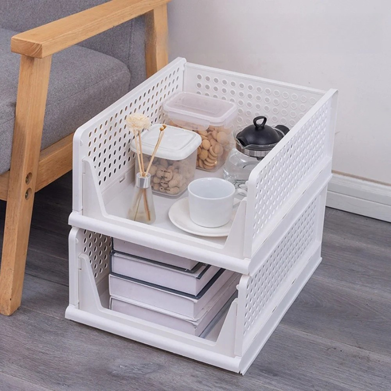 Sollievo Stackable Closet Organizer Bin
